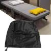Protective Cover for Folding Beds, Durable, Water-Resistant, Universal, Thick Black 210D Oxford Fabric (S) view 3