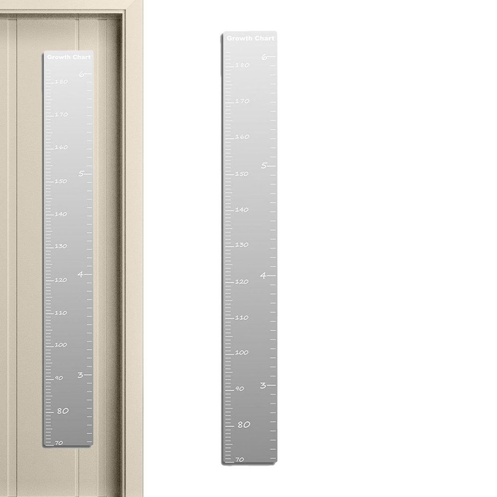 Acrylic Mirror Growth Chart with Stickers
