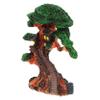 Happyyami Miniature Treehouse Resin Ornament for Aquariums view 1
