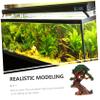 Happyyami Miniature Treehouse Resin Ornament for Aquariums view 2