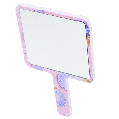 VINTORKY Compact Hand Mirror for Travel with Ergonomic Handle