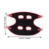 Toddmomy Ergonomic Pet Grooming Hammock with Nail Clippers, Red Set B99537 view 2