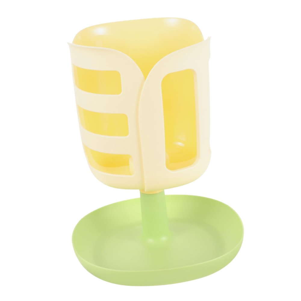 Tulip-Shaped Rabbit Feeder for a Clean Cage
