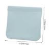 Small Portable Leather Cosmetic Pouches with Snap Closure, 4-Piece Set view 2