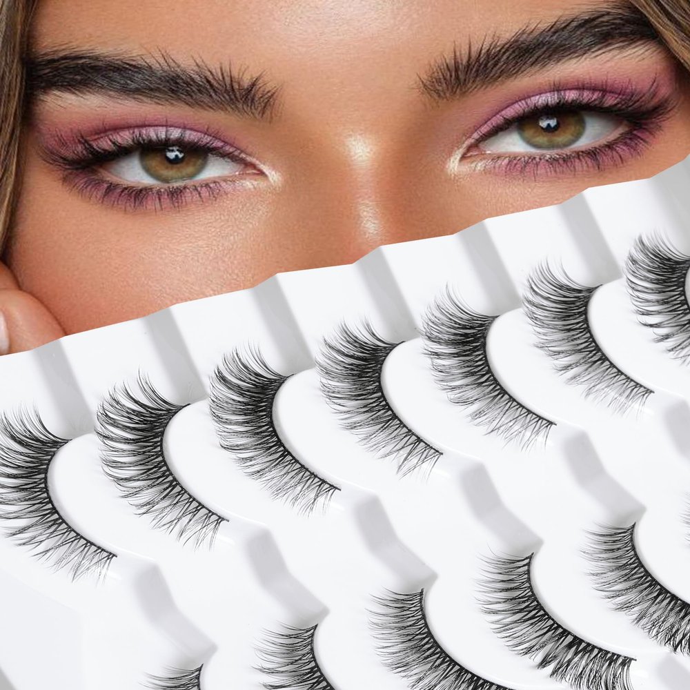 ENatural 3D Faux Mink Lashes, 7 Pairs, DJ-20