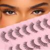 False ENatural 3D Faux Mink Lashes, 7 Pairs, Volumizing Lashes DJ-20 view 1