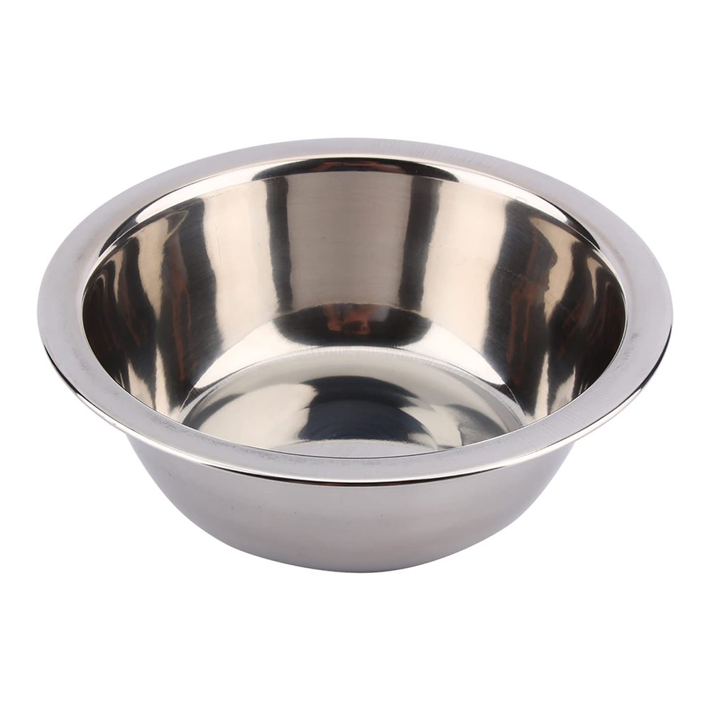 Tomvorks Stainless Steel Cage Bowl Clamp Holder for Pet Food and Water, S