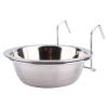 Tomvorks Stainless Steel Cage Bowl Clamp Holder for Pet Food and Water, S view 4