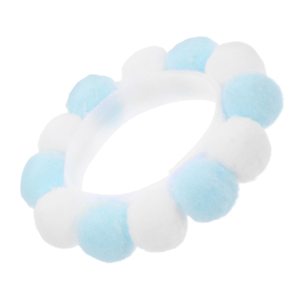 Yardwe Portable Plush Dog Collar for Small Dogs