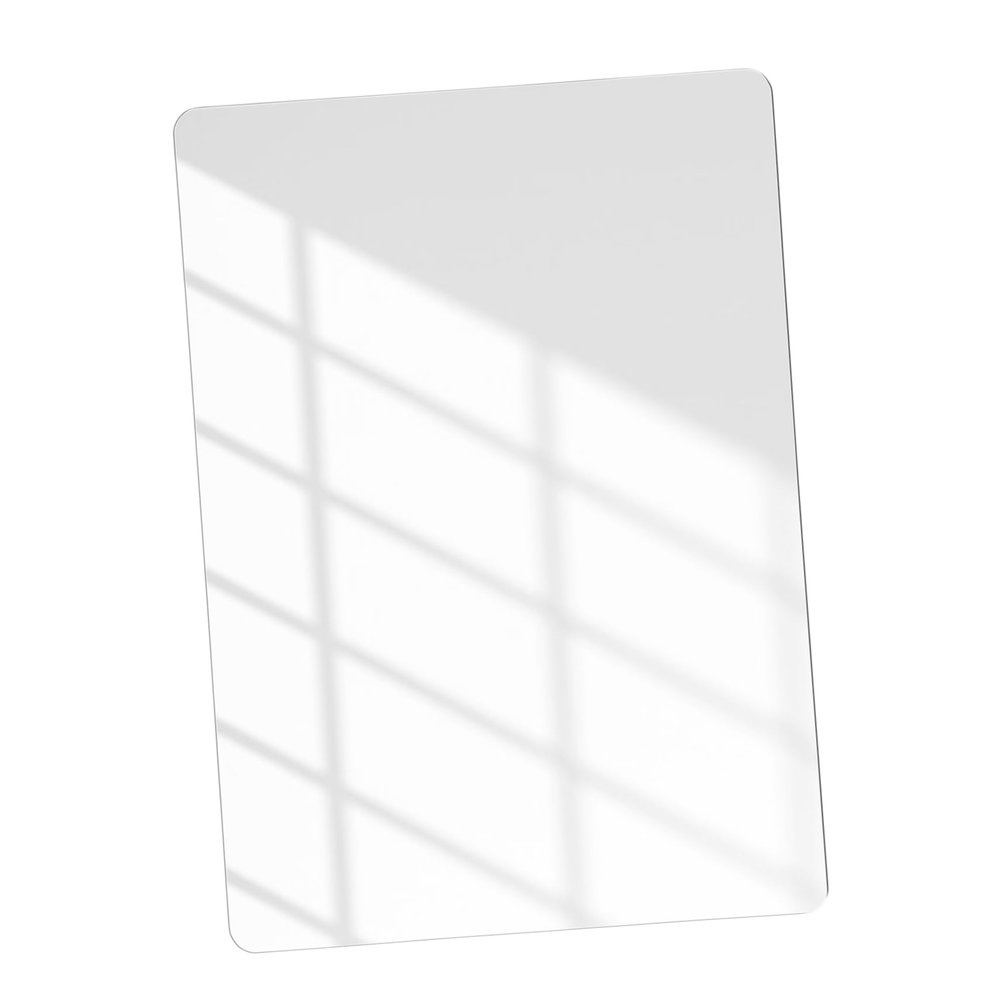Magnetic Silver Rectangular Removable Acrylic Makeup Mirror