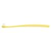 Dog Toothbrush with Round Head for Gentle Deep Cleaning, PP, TPR, Yellow view 1