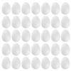 ABOOFAN 60 White Foam Eggs, 6 cm, for Painting and Crafts view 1