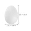 ABOOFAN 60 White Foam Eggs, 6 cm, for Painting and Crafts view 2
