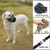 Diketone Silicone Dog Muzzle for Small, Medium, and Large Dogs, Prevents Biting, Chewing, and Barking, Coffee, XXL view 2
