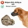 Diketone Silicone Dog Muzzle for Small, Medium, and Large Dogs, Prevents Biting, Chewing, and Barking, Coffee, XXL view 4