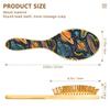 JUMBEAR Cartoon Planet Bamboo Paddle Hair Brush for All Hairstyles view 2