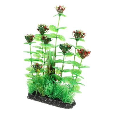 GANAZONO Artificial Aquarium Plants, Realistic Green Plastic Decorations