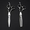 sjdoPulse 6-Inch Hair Cutting Scissors, Professional Japanese 440C Steel Hairdressing Shears with Pouch view 3