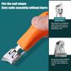 Wide-Jaw Anti-Splash Slanted Toenail Clipper view 3