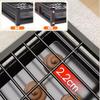 SXYKXYDL Dog Pee Pad Holder for Indoor and Outdoor Use, Dog Toilet Training Tray, Stainless Steel, Black, 78 x 52 x 9 cm view 3