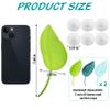 Apatal Plastic Frog Habitat Platforms with Suction Cups, 6-Piece Set view 2
