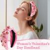 Christmas Headband for Women, Rhinestone Hairband with Knot view 2
