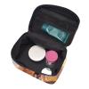 Nerdy Beagle Travel Cosmetic Bag for Women, 22.9 x 16.5 x 15.7 cm, Portable Large-Capacity Makeup Bag, Storage Case for Girls, Black, One Size view 4