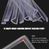 GSKFXJ U-Channel Edge Protector, Transparent Silicone, 0.3–15 mm, 300 cm view 3