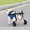 Adjustable Dog Wheelchair for Rear-Leg Support view 3