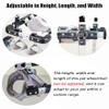 4-Wheel Dog Wheelchair, Adjustable Lightweight Rear-Leg Mobility Aid, Medium view 2