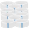 Eyelash Tape, 10 Rolls, 4.3 m per Roll, White Nonwoven view 1