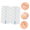 Eyelash Tape, 10 Rolls, 4.3 m per Roll, White Nonwoven view 3