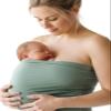 Hoppediz Bonding Top for Newborns, Sage, XL view 1