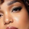 False Eyelashes, Fluffy Faux Mink Lashes, 18 mm, Wispy Cat-Eye Flower Lashes, Strip Lashes, Pack of view 2