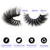False Eyelashes, Fluffy Faux Mink Lashes, 18 mm, Wispy Cat-Eye Flower Lashes, Strip Lashes, Pack of view 3