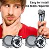 LONZIKP 3-Pack Replacement Shaving Heads view 3