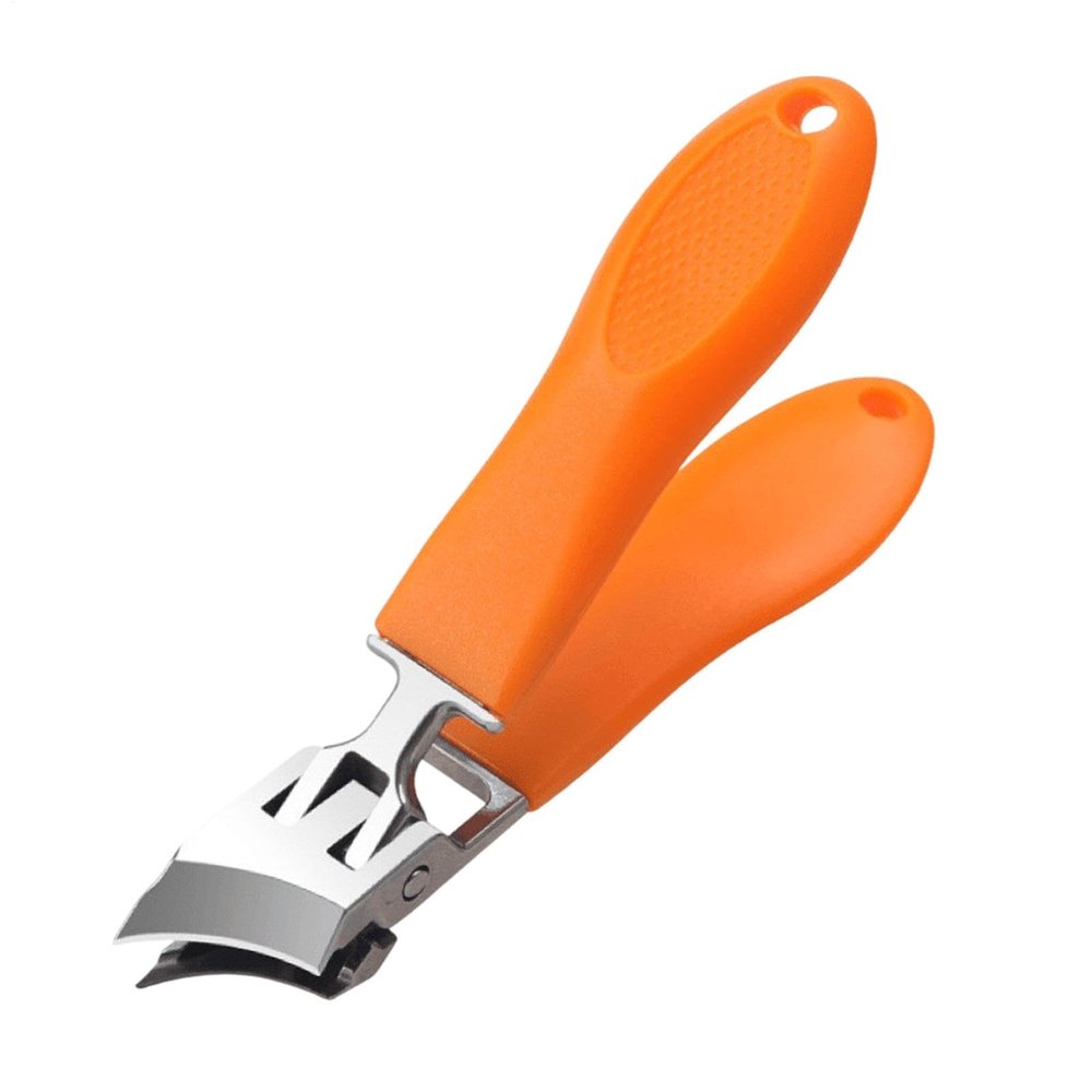 Curved Nail Clippers, Self-Catching, Splash-Free, for Thick Ingrown Nails