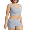 Women's Sexy 4-Piece Lace Lingerie Set with Underwire Bra, Panty and Garter Belt view 1