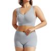Women's Sexy 4-Piece Lace Lingerie Set with Underwire Bra, Panty and Garter Belt view 4