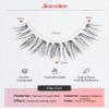 Dramatic Long Thick False Eyelashes, 3D Volume, 7 Pairs, DJ-31 view 3