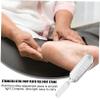 VINTORKY 1pc Electric Foot File and Callus Remover Set, ABS and Stainless Steel, White view 3