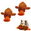 Anti-Stress Duck Dog Toy, 2-Pack, Squeaky Interactive Plush Toy, Sizes S–L view 1