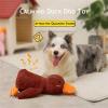 Anti-Stress Duck Dog Toy, 2-Pack, Squeaky Interactive Plush Toy, Sizes S–L view 3