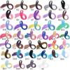 ZOAPDEBCE Human Hair Extension Band, Rainbow Thin Box Braids, Crochet Hair Extensions, Synthetic Hair Bundles (4), Maroon view 3