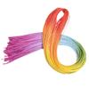 ZOAPDEBCE Human Hair Extension Band, Rainbow Thin Box Braids, Crochet Hair Extensions, Synthetic Hair Bundles (4), Maroon view 4