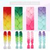 ZOAPDEBCE Human Hair Extension Band, 100 g, 24-Inch Jumbo Braid Crochet Hair Extension, Rainbow Braiding Hair, Pre-Stretched Synthetic Hair for Girls (1)(B60) view 4