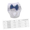 DECOMELODY Cute Cotton Dog Diaper for Female Dogs view 2