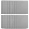 Suede Eyeglass Cleaning Cloths, 20-Pack, Gray, 14.5 x 17.5 cm view 1