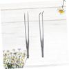 DECOMELODY Stainless Steel Plant Tweezers Set view 2