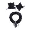 KMGDM Elegant Sleeve Wrist Cuffs, Ruffled Sweet Oversleeves, Removable Shirt Sleeves for Halloween, Cosplay, and Special Occasions view 1